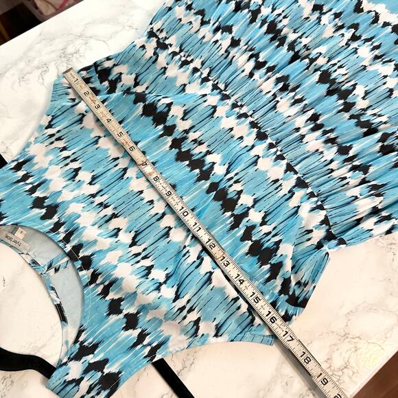 Tyler Boe Sleeveless Tiered Circle Maxi Dress Women's Size‎ Small light blue - Picture 12 of 14